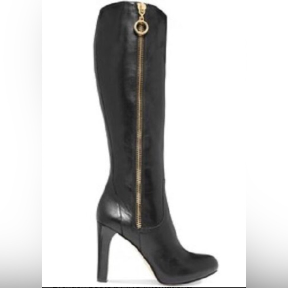 INC International Concepts Black Knee-High Boots